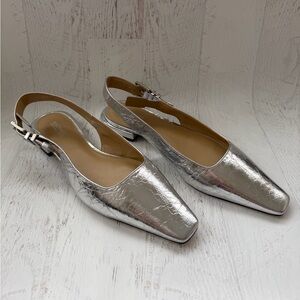 Michael Kors MICHAEL Women's Darrington Slingback Flats Size 7.5M Never worn